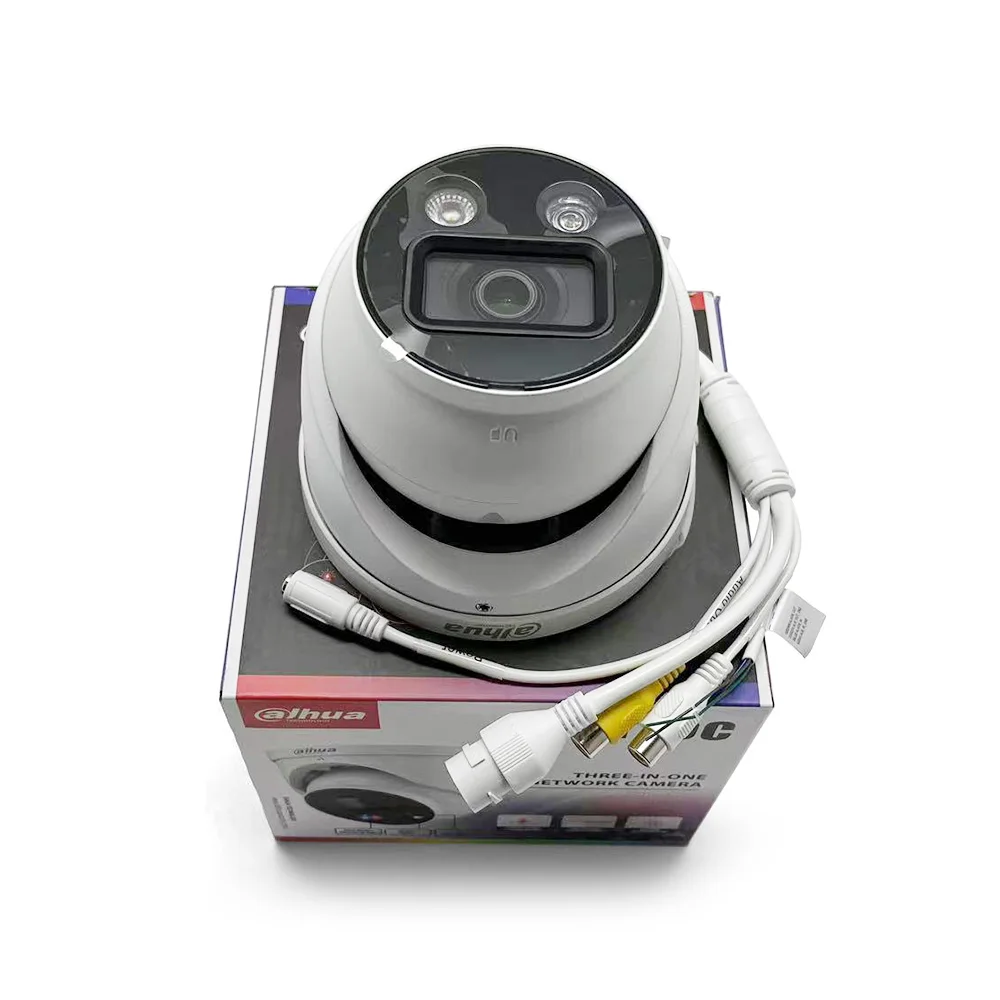 Original DAHUA IPC-HDW3449H-ZAS-PV 4 MP Smart Dual Light Active Deterrence Vari-focal Eyeball WizSense Network Camera
