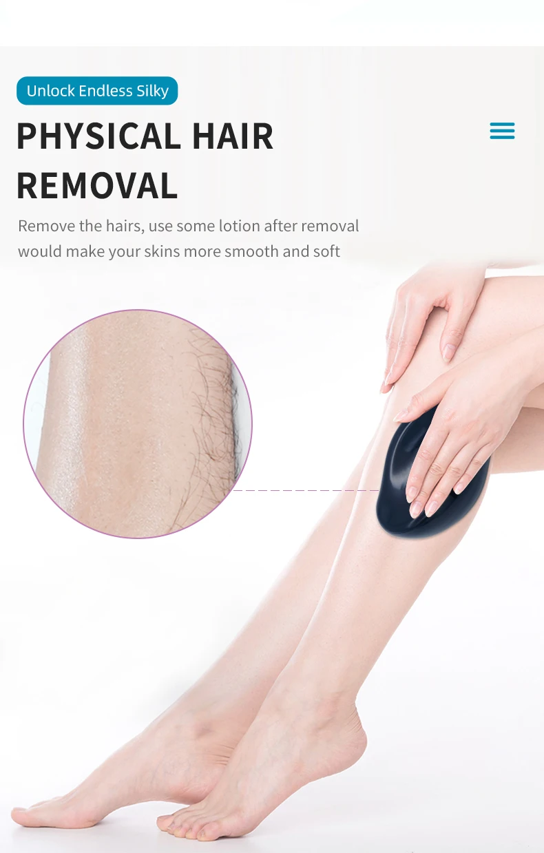 New Arrival Ladies Hair Remover Painless Waterproof Portable Crystal Hair Eraser Cheap Hair Removal