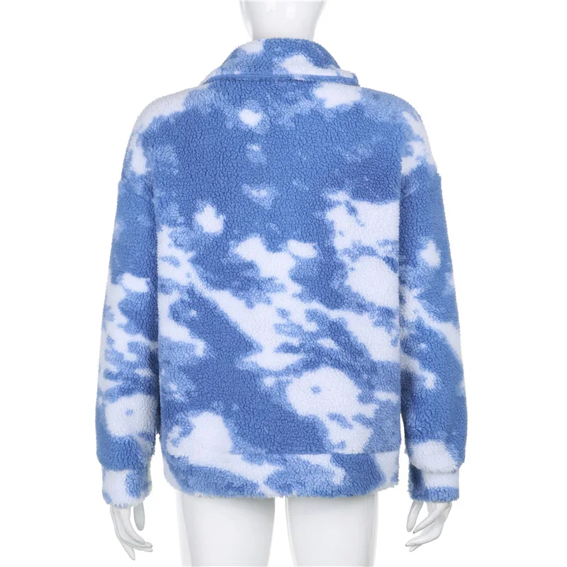 
2021 Hot sale Plus Size Fashion Print Winter Coat For Women 