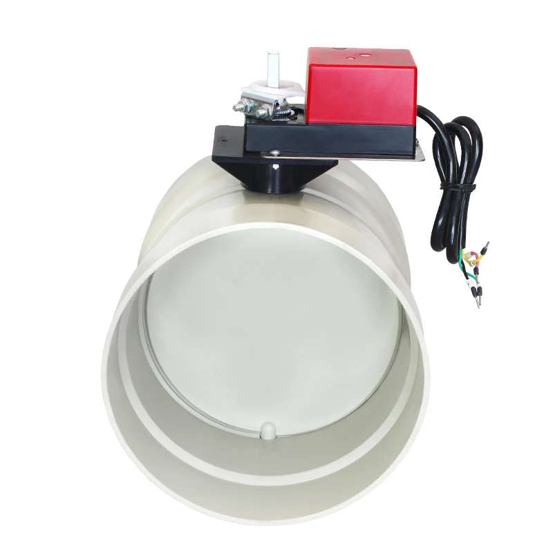 DN160mm PP analog volume arbitrary Angle proportional adjustment of electric valve