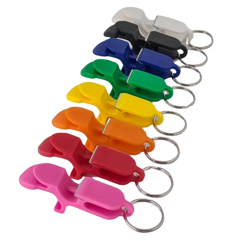 Factory Wholesale 4 in 1 Multi function Beer Funnel Bottle Can Opener Shotgun Tool Bottle Opener with Key chain