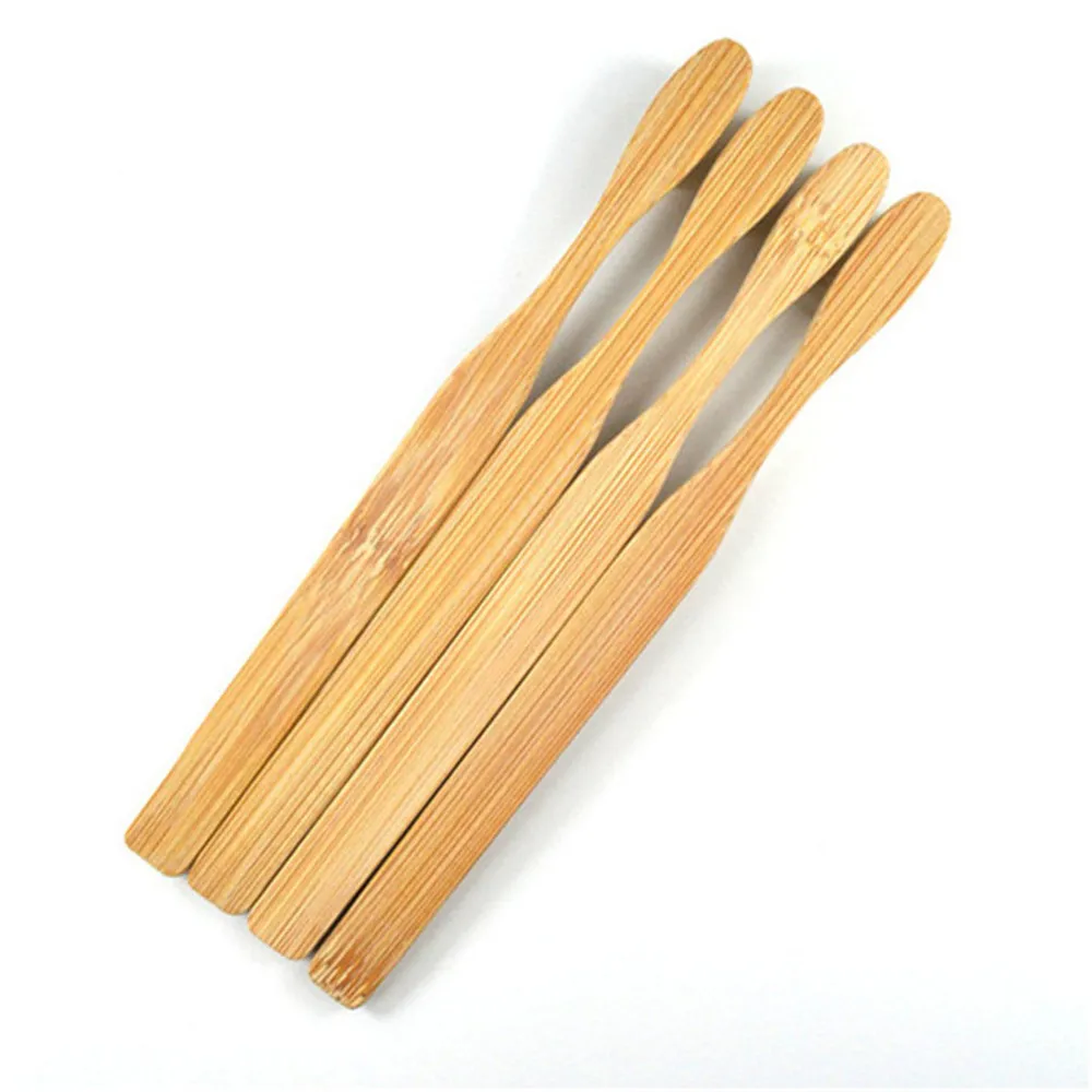 100% Органическая Экологичная одноразовая бамбуковая зубная щетка премиум класса без бисфенола А для взрослых