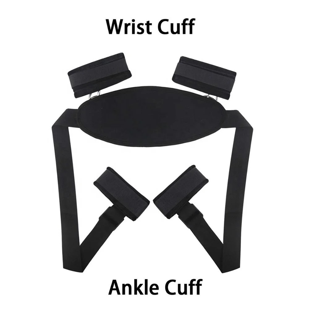 BDSM Bondage Kit Japanese Bed Fetish Toys SM Sex Slave Belt Set Adjustable Restraints Sex Toys