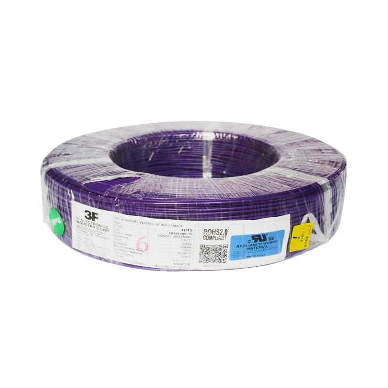 3F pvc insulation awm  1015 600v electric flexible internal  connect electrical wiring electrical  connecting wires prices