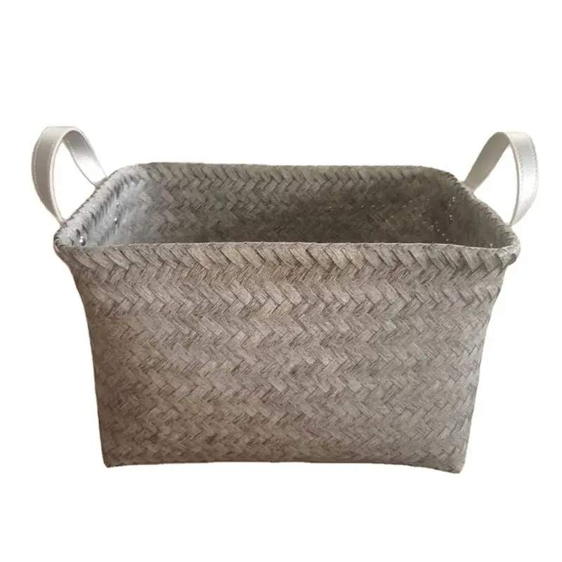 Vietnam manufacture oval woven storage craft wicker rattan basket for bread