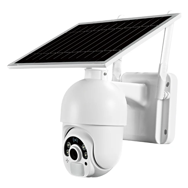 1080P 2MP PIR Solar 4G/Wireless Outdoor IP66 Waterproof PTZ CCTV Home Security IP Camera