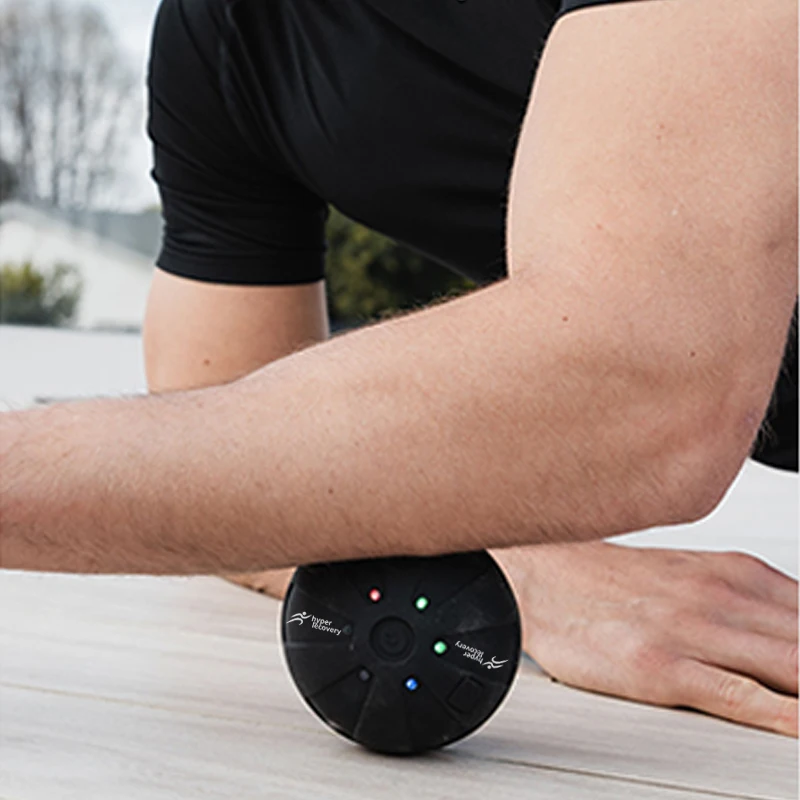 Dropshipping  electric massage ball  Roller vibration yoga peanut ball muscle relaxation Mini vibration ball massager