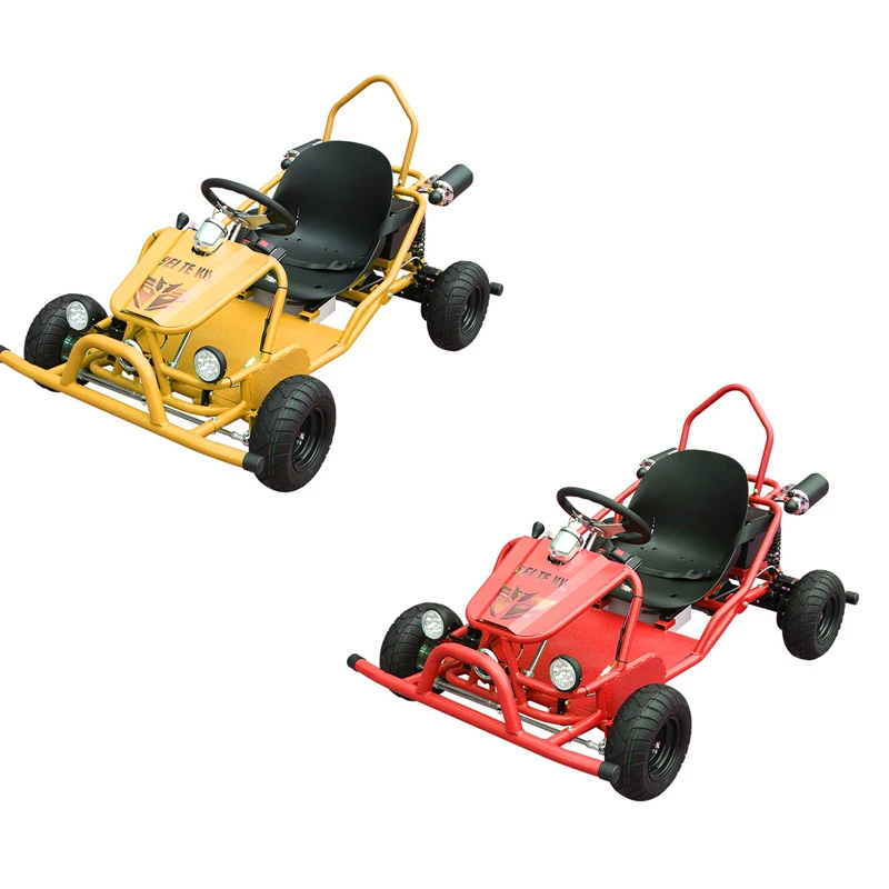 1 местный Электрический go kart картинг 500 Вт Номинальная для подсвечивания грузовиков и парк развлечений регулируемое