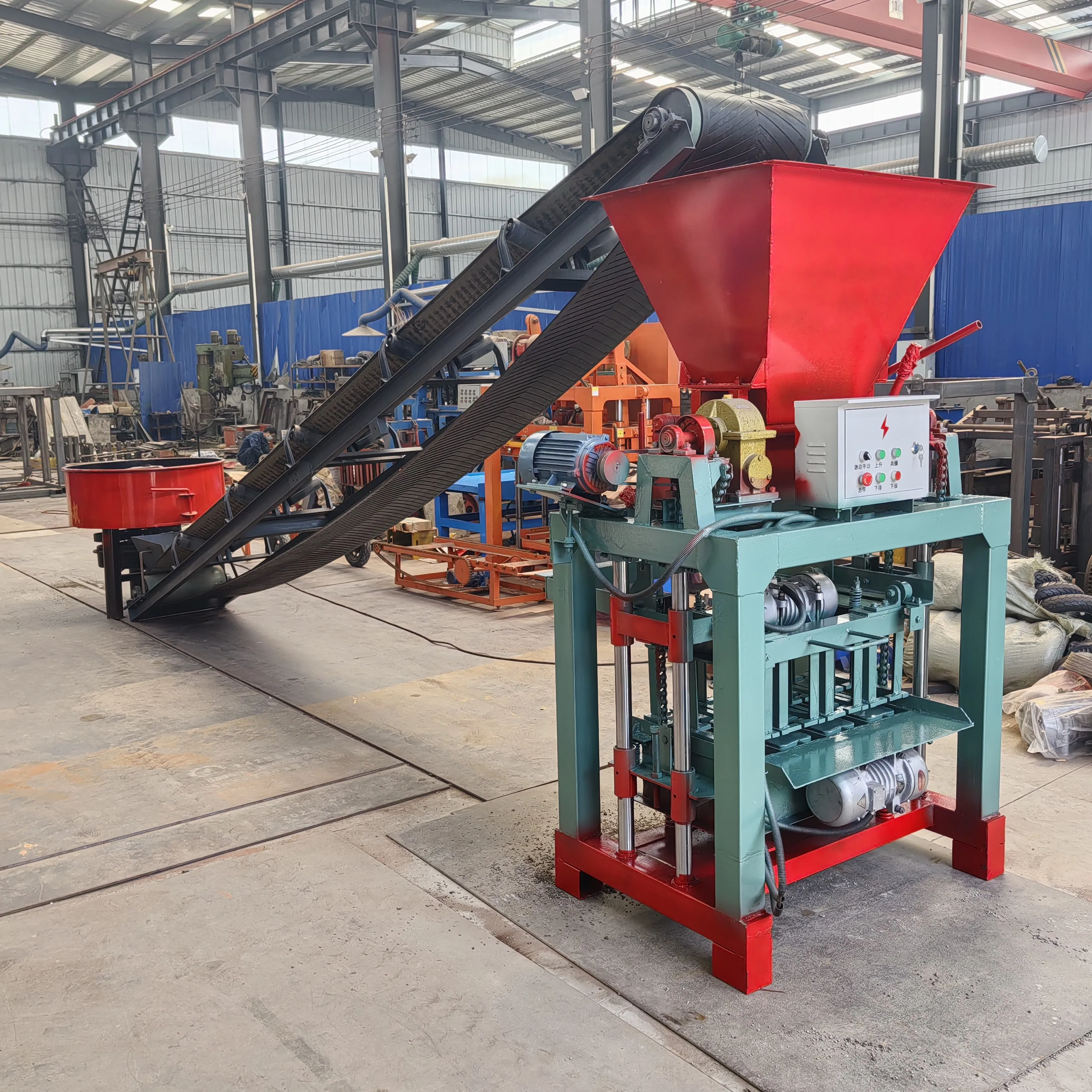 hydraulic brick making machine hollow block making cement brickcement brick making ma making machines