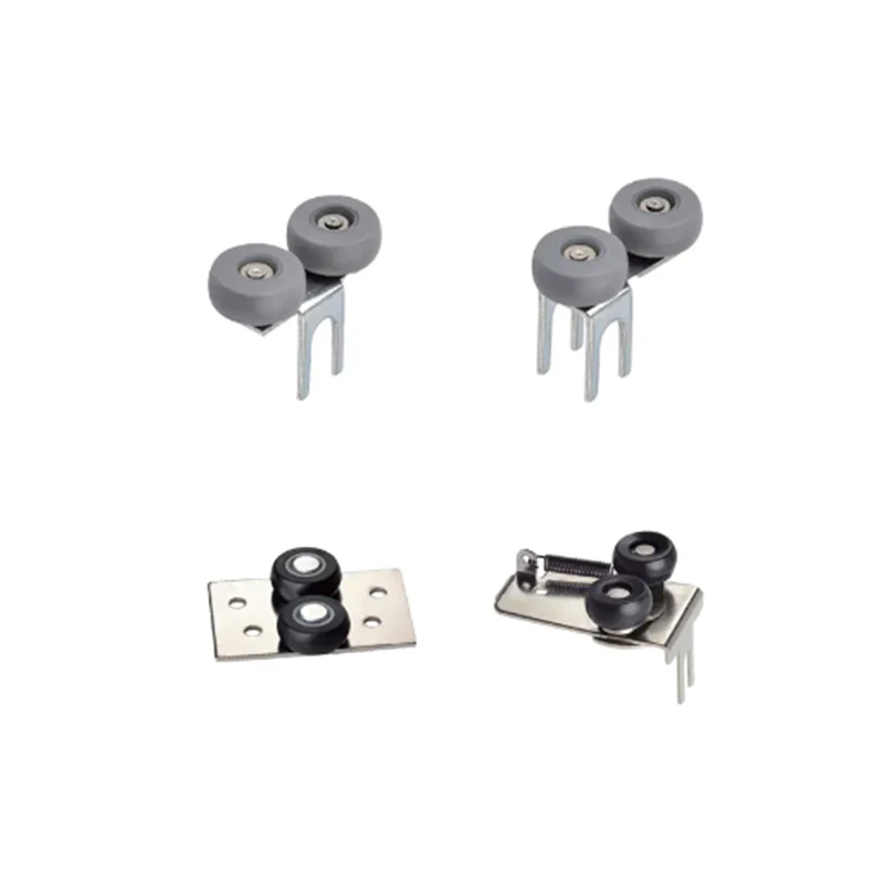 Sliding Door Track System Furniture Parts Accessories Folding Door Rollers