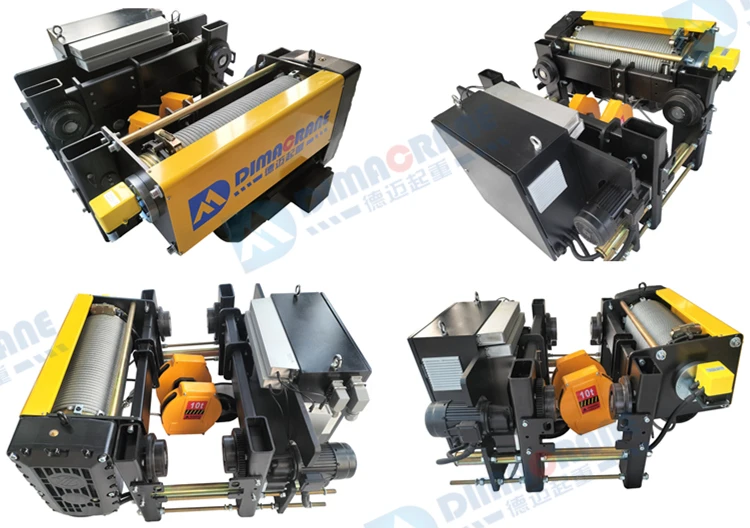 5 ton 9 m newly upgraded Europe style electric hoist 3 ton Wire Rope Hoist price