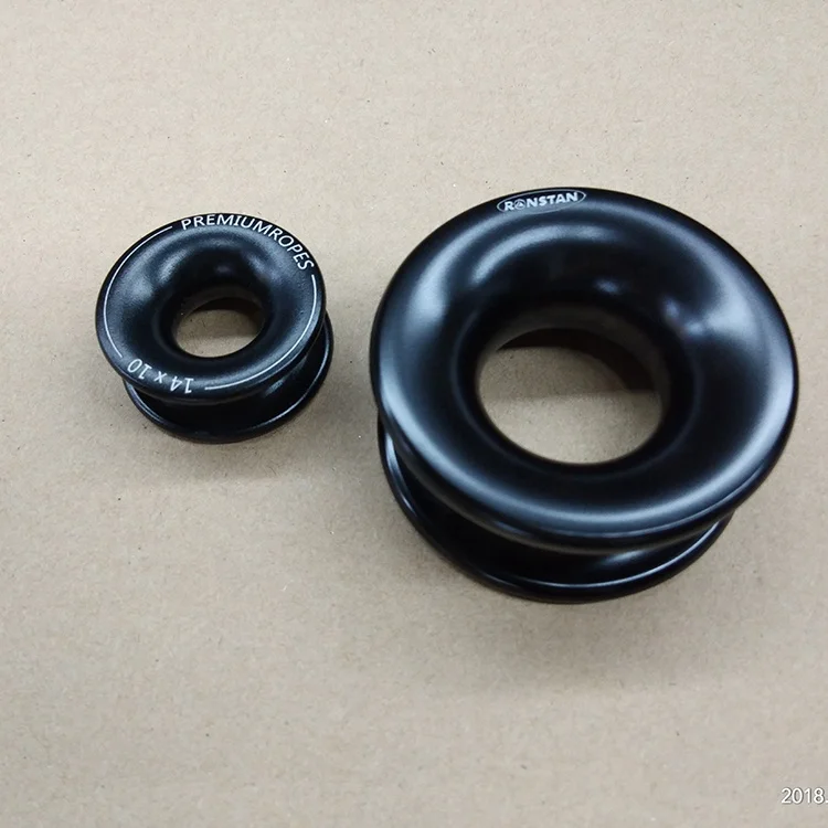 Customized cnc machining services marine low friction rings aluminum anodized for rapid prototyping ring