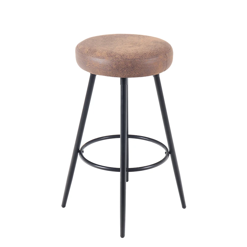 Качественный дизайн, прямая цена с завода, модовый стиль, коричневый круглый стул, кресло для азартных игр, кресло для казино, барное кресло, Silla