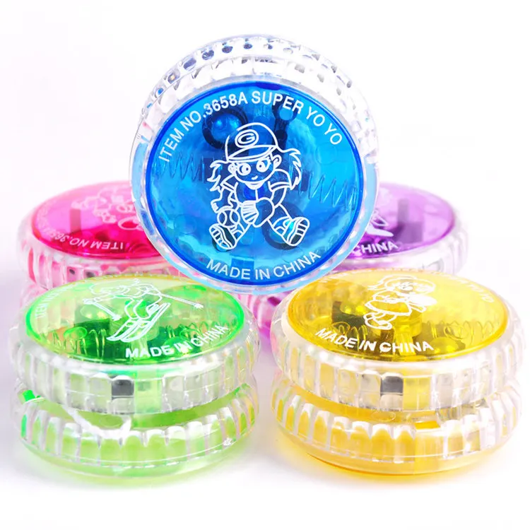 Customized LED Flashing YOYO Ball Magic Yo-Yo Toys  For Children Gifts Party favor