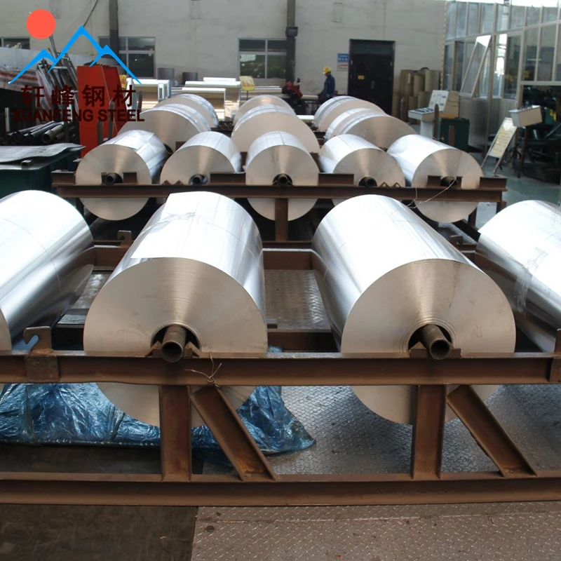 China Food Grade 8011 O Temper Aluminum Foil 9 12 13 14 16 18 25 Micron Thickness Hookah Foil