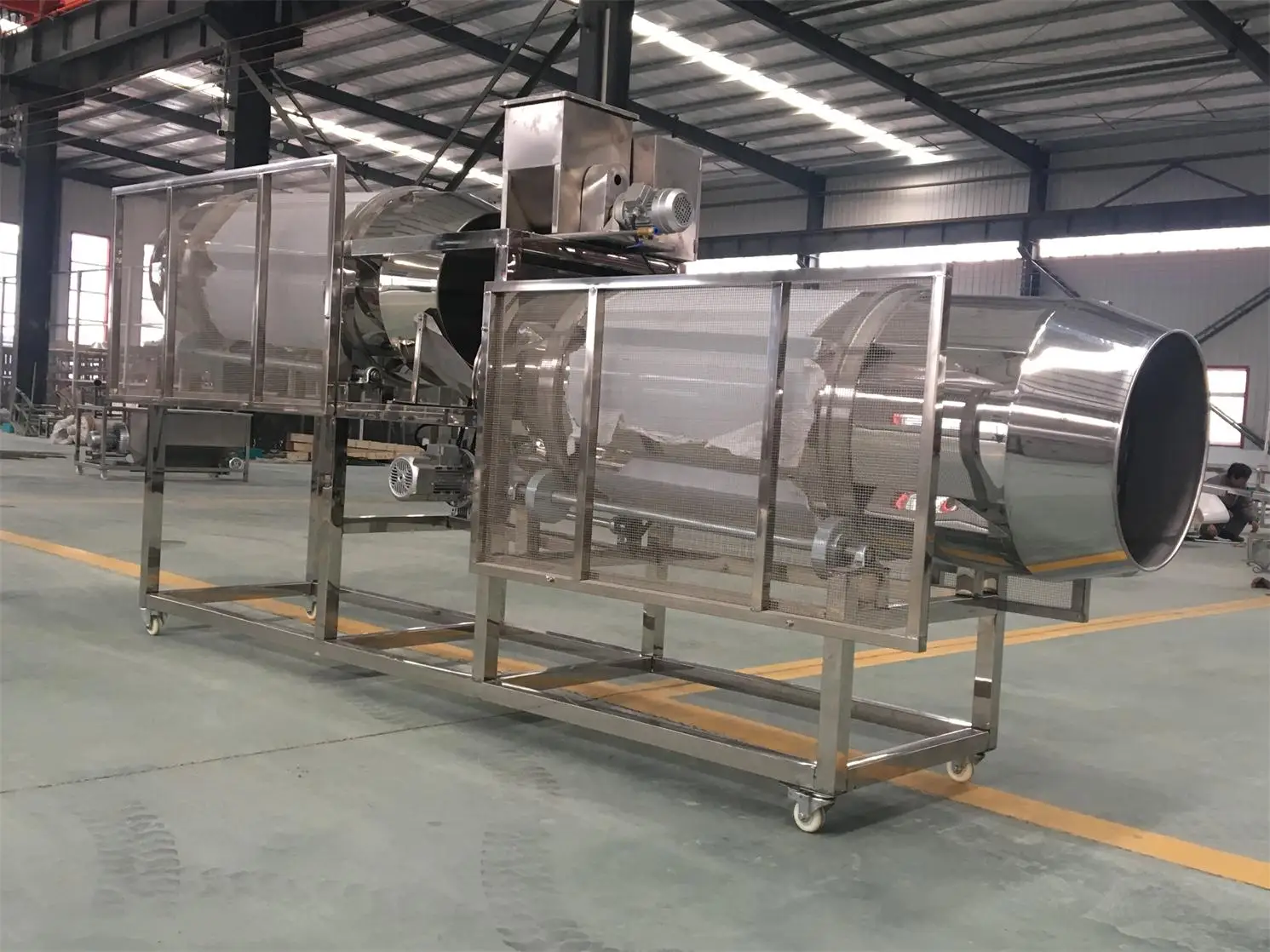 3TPH China Factory manufacturing fish feed floating extruder machine