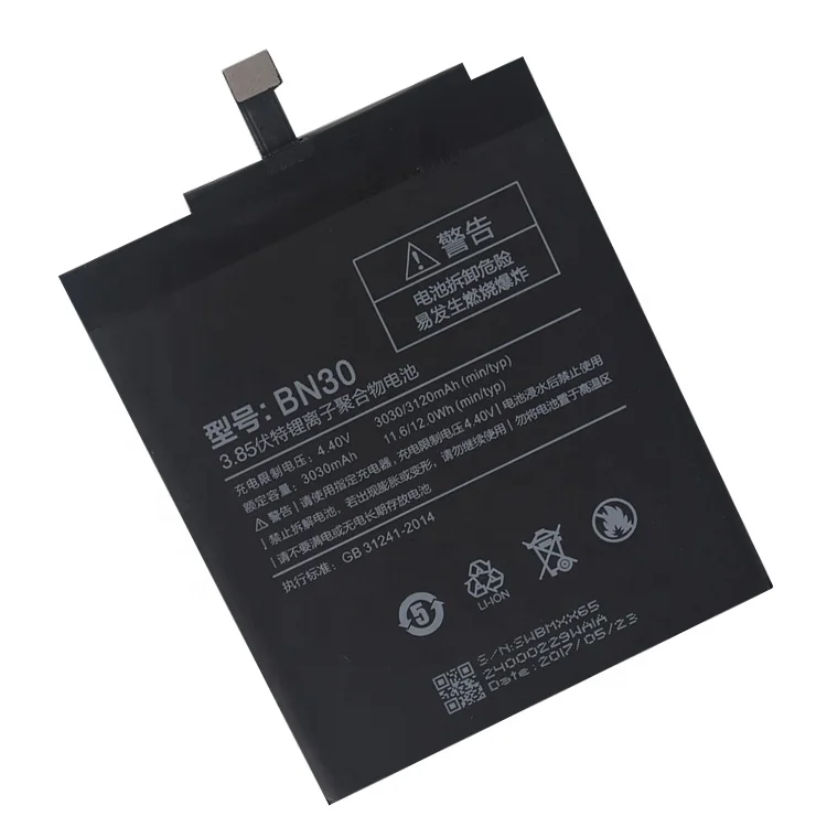 
OEM Factory wholesale super quality spice battery BN30 for Redmi 4A 3.85v 