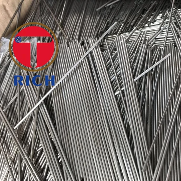 TORICH 316 304 Medical Sanitary Food Grade Pipe Welded Small Diameter Thin Wall Round Seamless Stainless Steel Capillary Tube