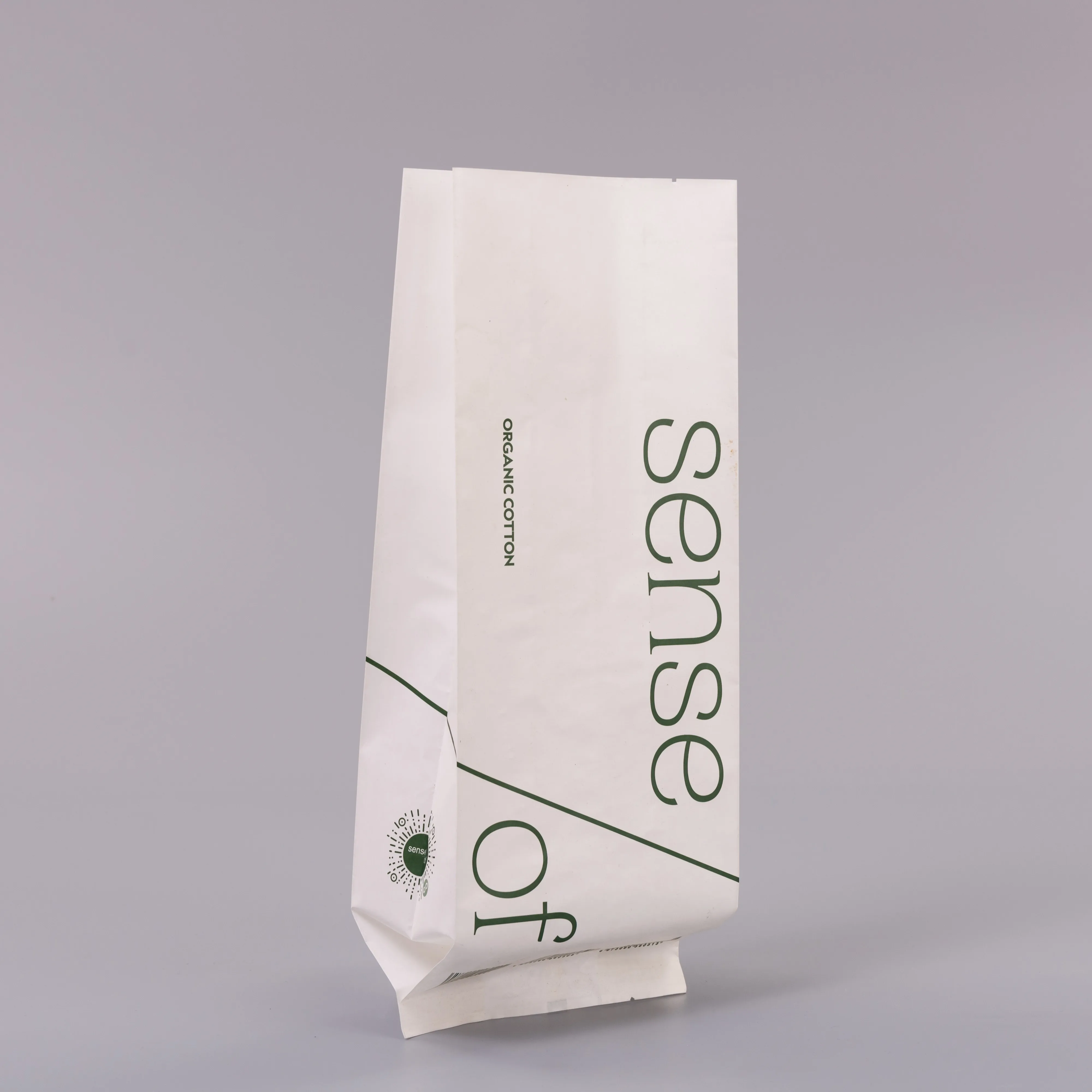 White oil-proof bread toast storage paper bag take-out packing paper bag