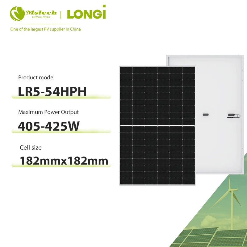 Солнечная панель Longi 405 Вт 410 415 420 425 солнечная гальвенные солнечные панели
