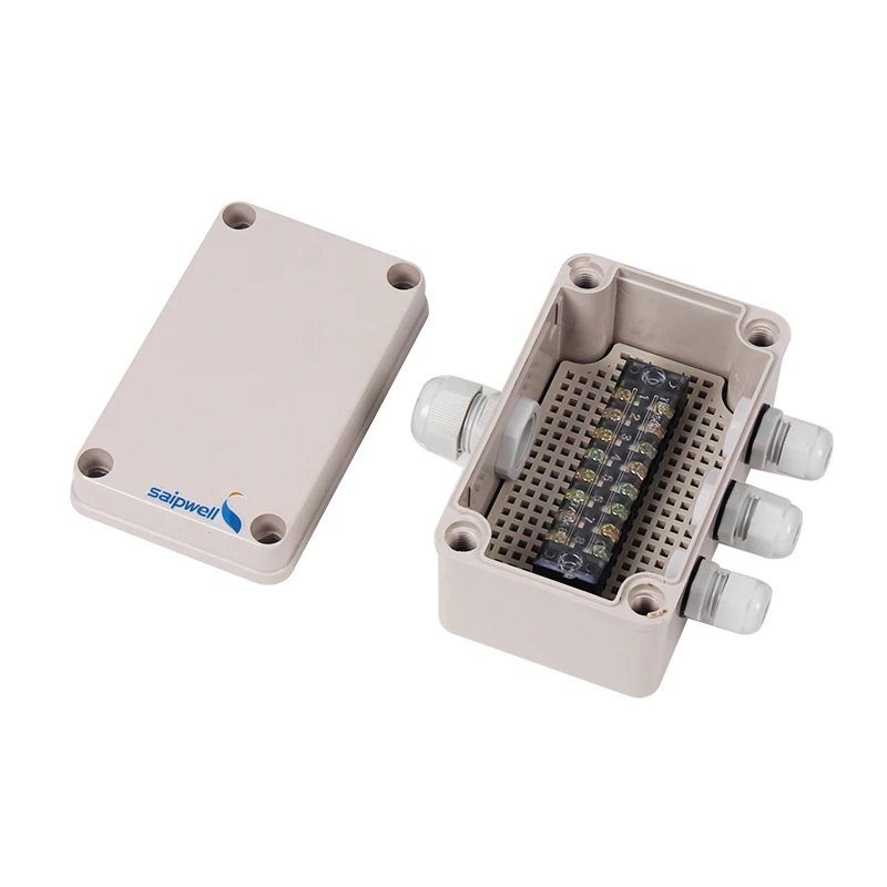 Manufacturer DS-AH-0813 80*130*70mm IP66 Waterproof Plastic TV  Electronic Wire Terminals Connection Box