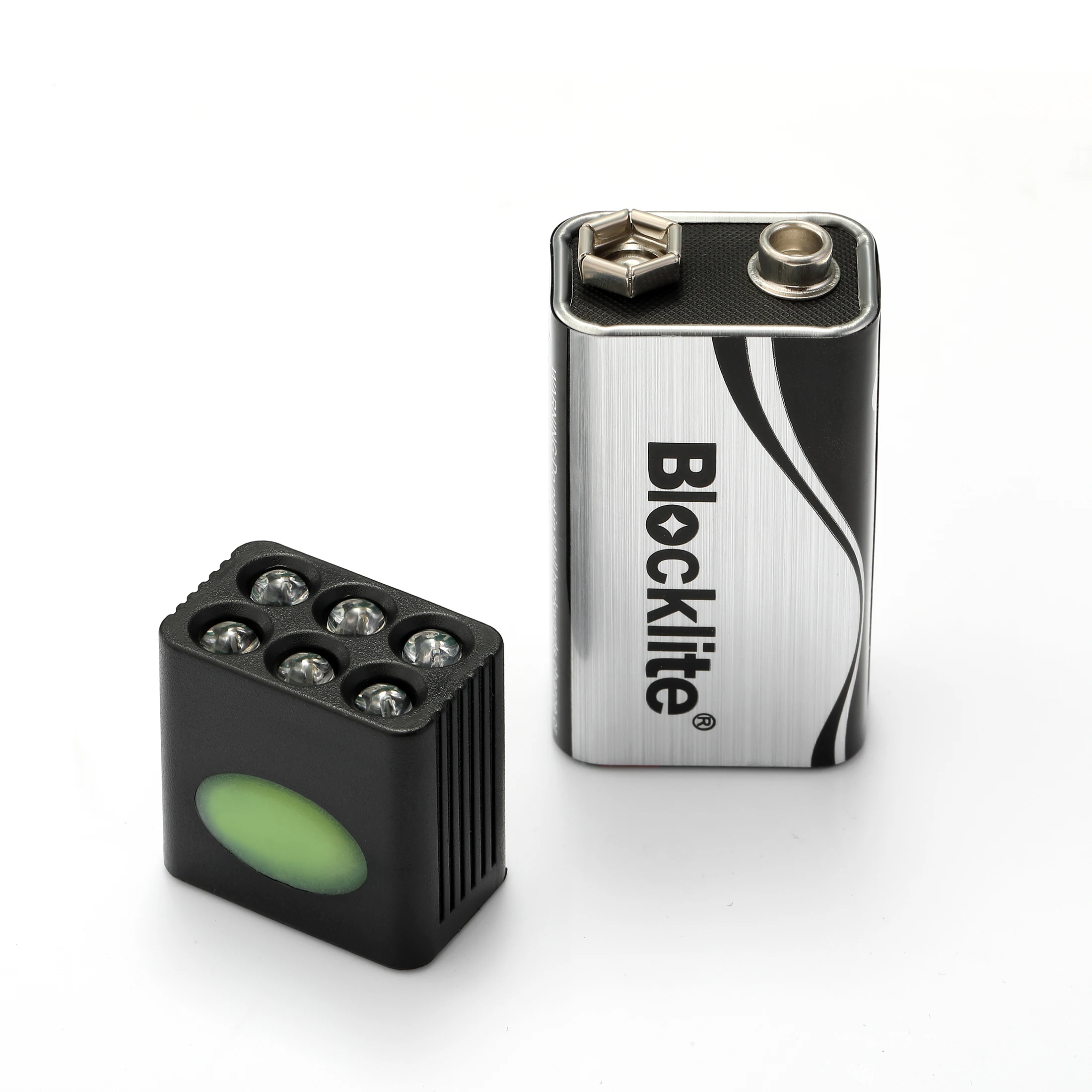 
Led Flashlight Custom Design 9V LED Blocklite Flashlight With Magnet Mini Flashlight 