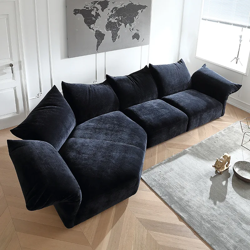 Italian design adjustable hardware soft couch modern sofa sets cloud sofa living room furniture