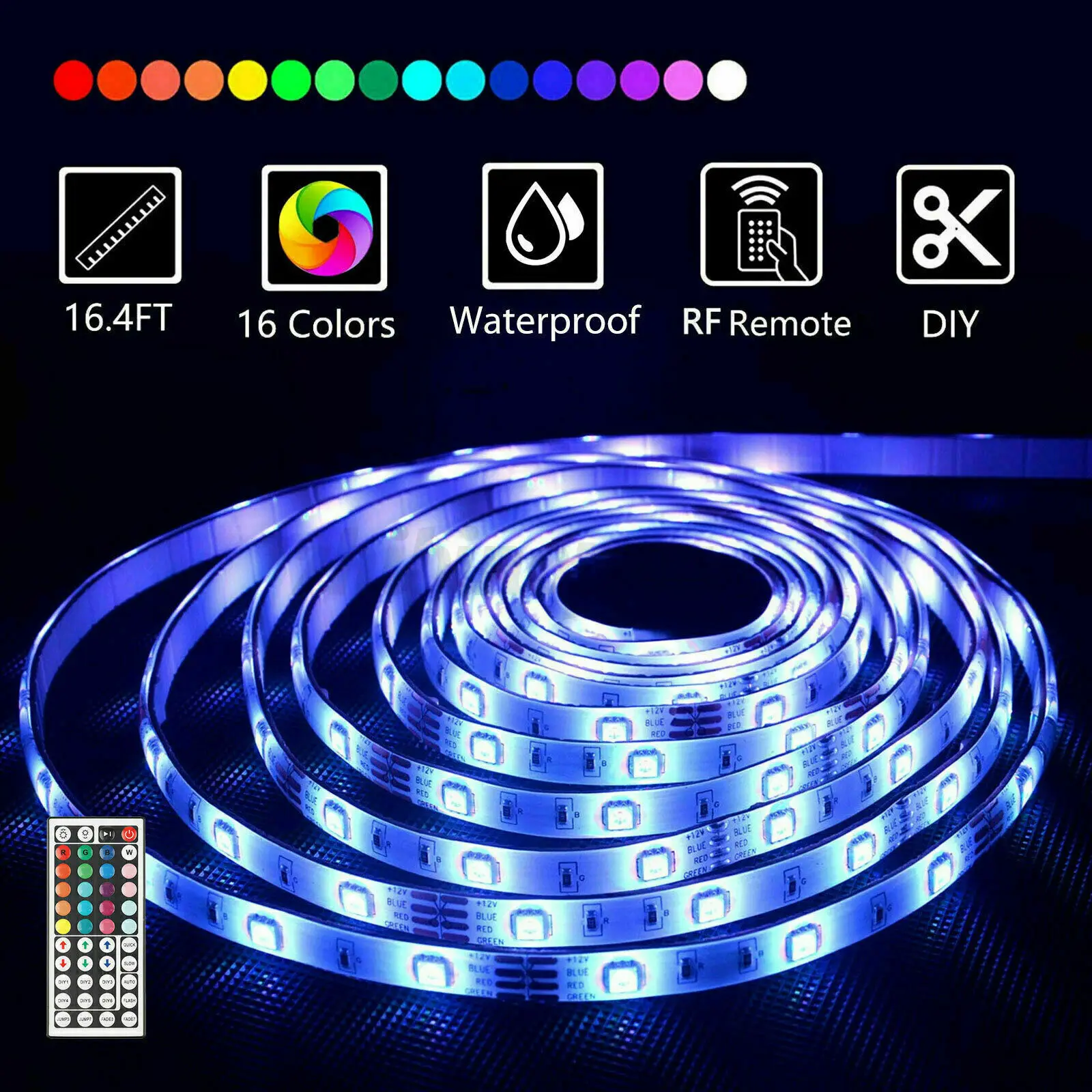 12 В 2835 rgb Изменение цвета smart wifi светодиодная подсветка для изогнутого смарт-телевидения