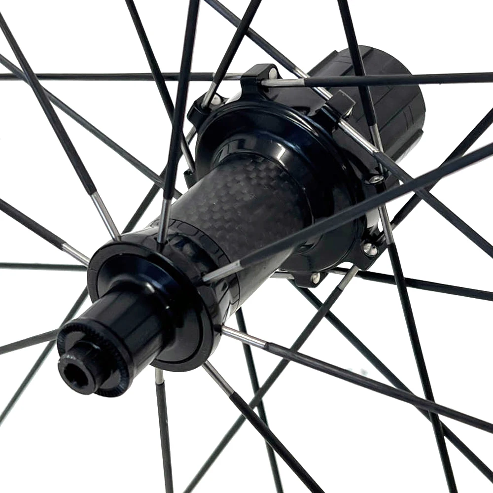 Carbon fiber Bicycke spokes with titanium alloy straight pull lightweight 2.3x1.6mm