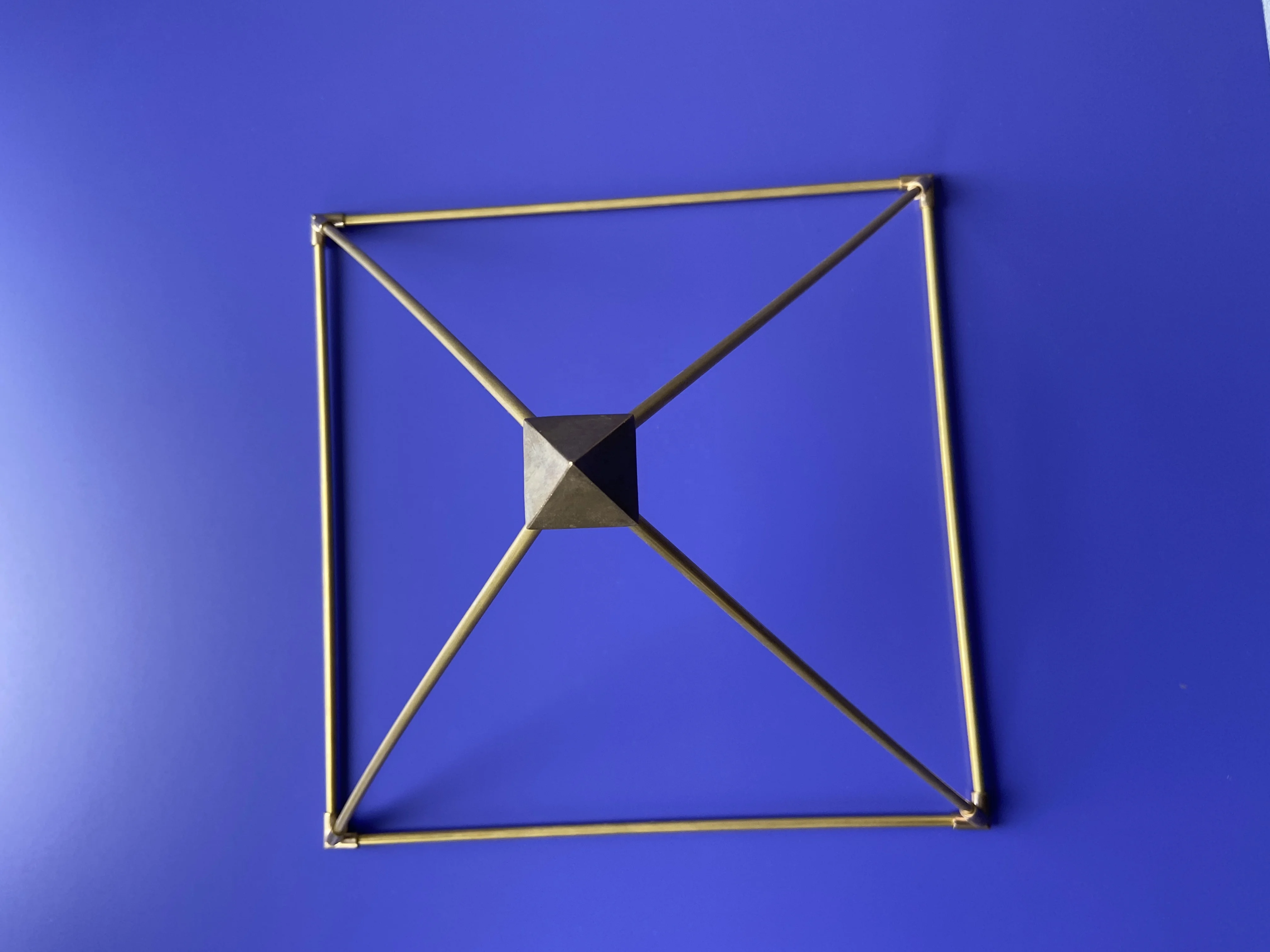 Copper Pyramid for Meditation Healing Energy Pyramid Meditation accessory