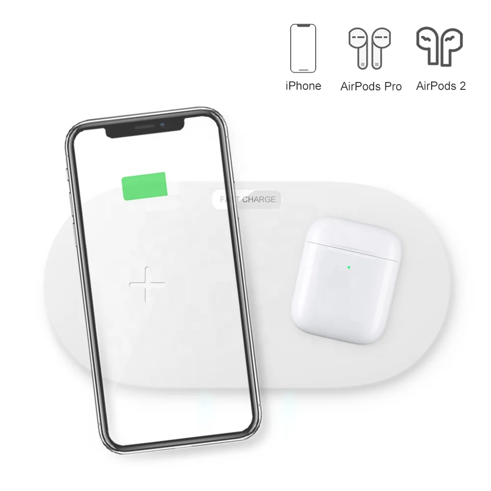  2021 г. новейшие тренды беспроводные зарядные устройства для iPhone12 портативные двойные смартфонов Airpods