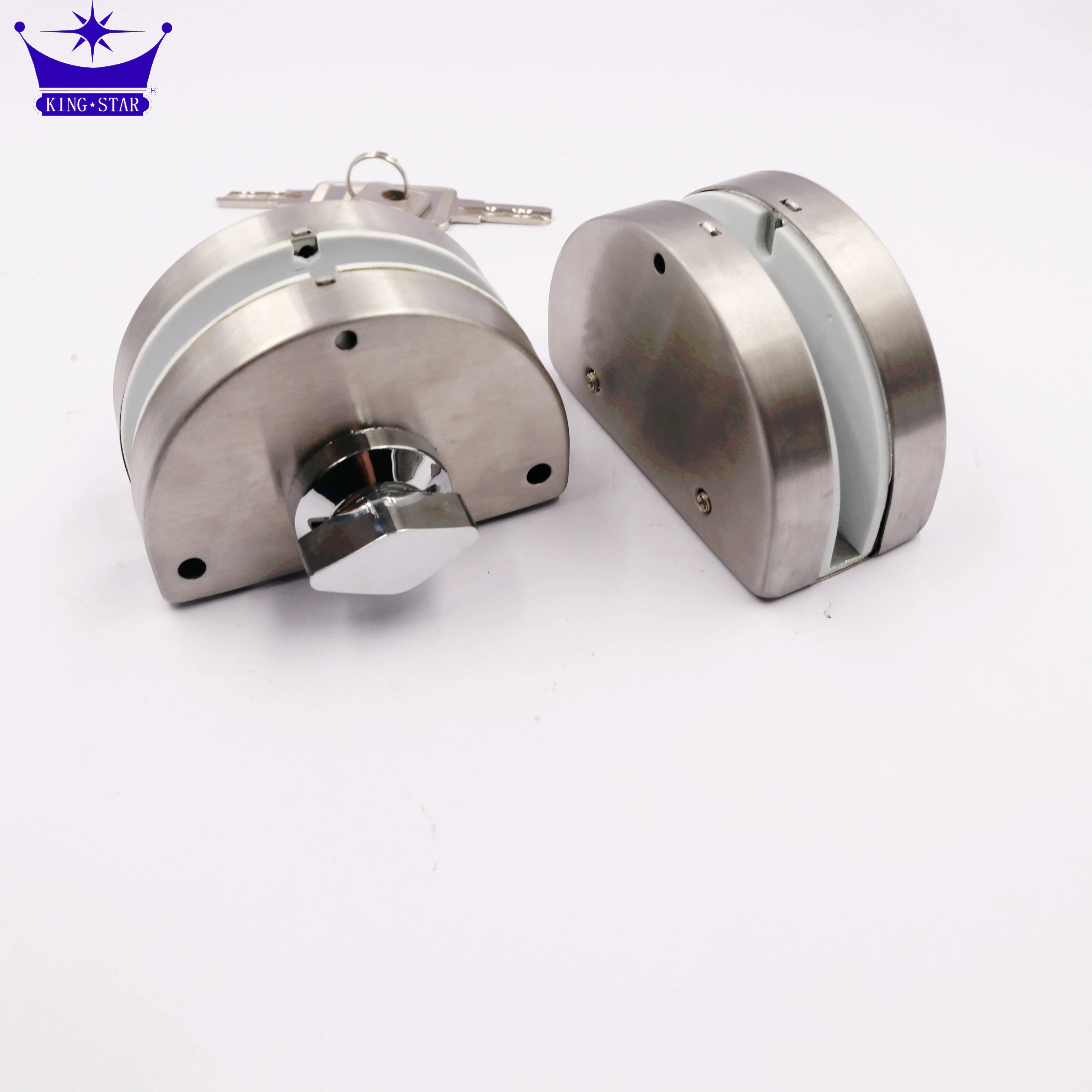 Центральные дверные замки, двойная боковая ручка, раздвижной стеклянный дверной замок с ключами