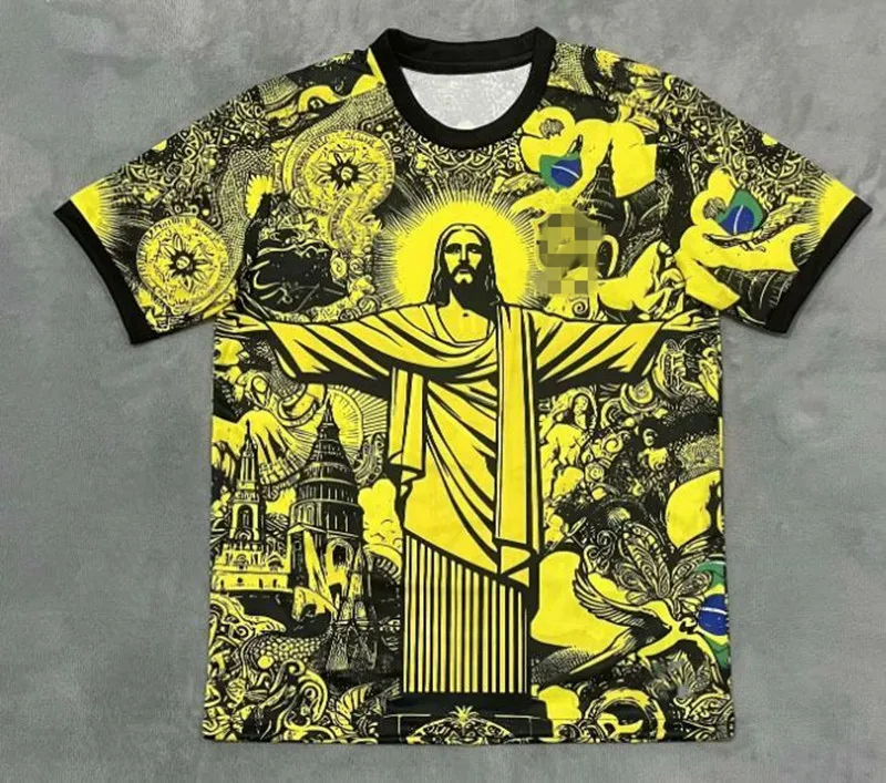 New Brazil National Football Jersey Thailand High Quality Brazil Fans Special Edition Soccer Jersey Wear Football Uniform