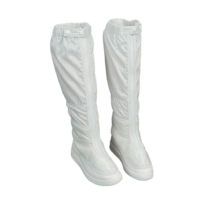 Washable   Cleanroom Long Boots Workshop Esd antistatic booties For Electronics Industry