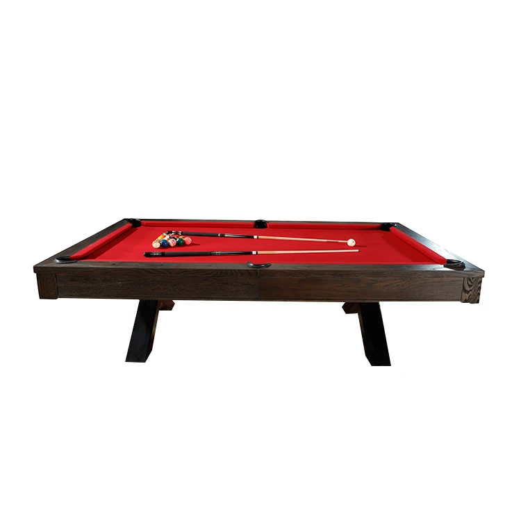 
Modern Design Multi Function Game Table 7ft 8ft Dining Billiard Table Slate Pool Table Solid Wood Stainless Steel 