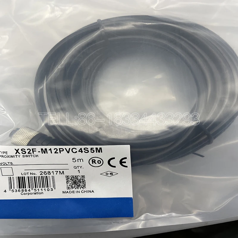  Датчик приближения кабель XS2F-M12PVC4A2M XS2F-M12PVC4A5M XS2F-M12PVC4A7M XS2F-M12PVC4A10M совершенно