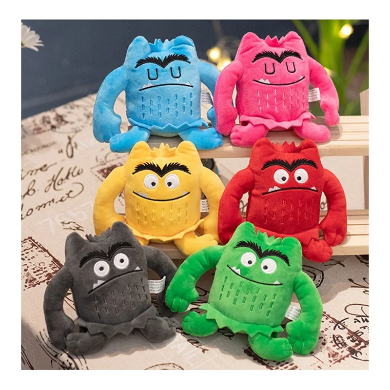 The Color Monster My Emotion Little Monster Stuffed Plush Toys
