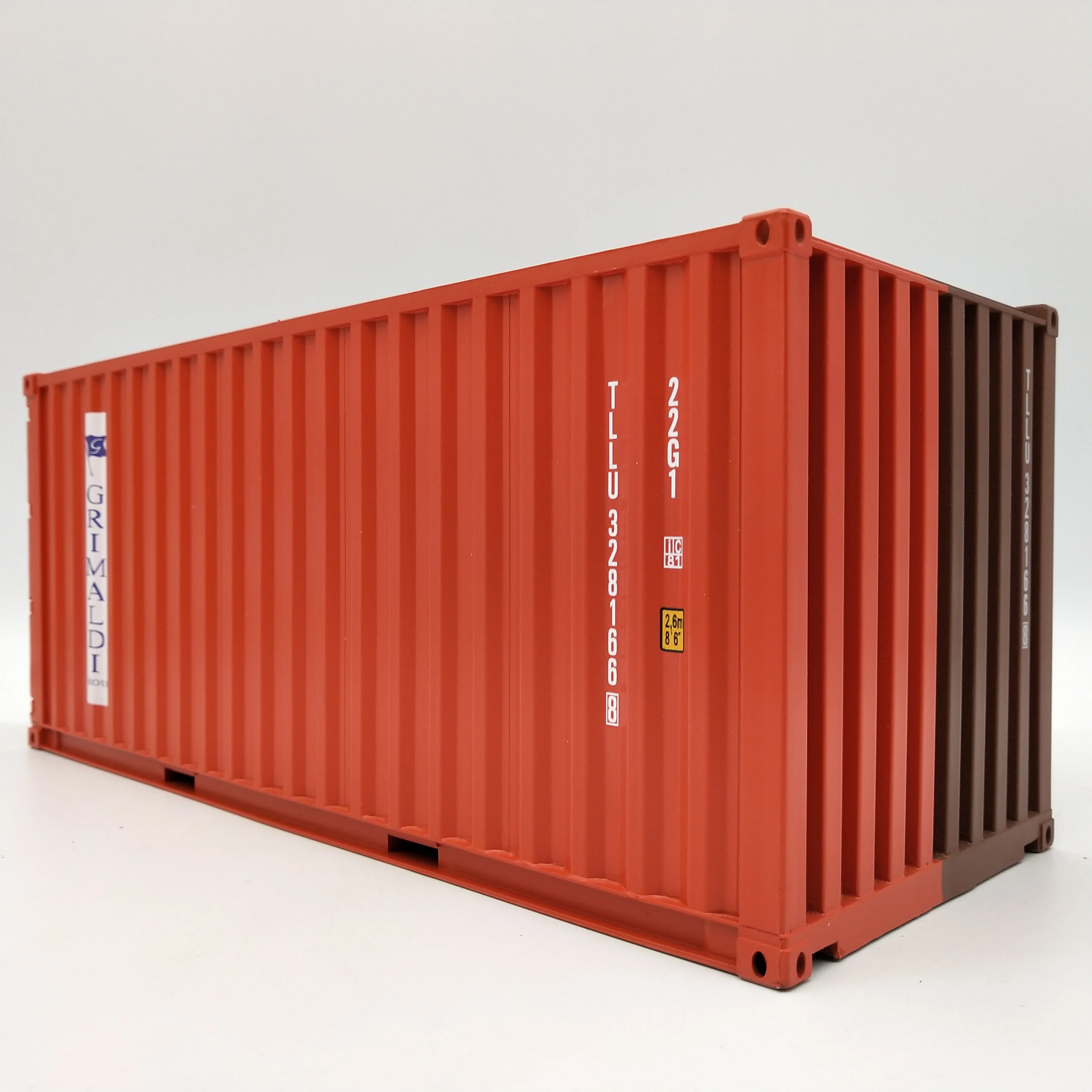 O.A.S Container Model Factory Customized Scale1:20 Plastic Crafts Shipping Boxes     GRIMALDI Container Model