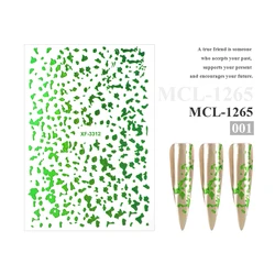 Hot sale nails accessories 12 colors spots nail art sticker for nail supplies