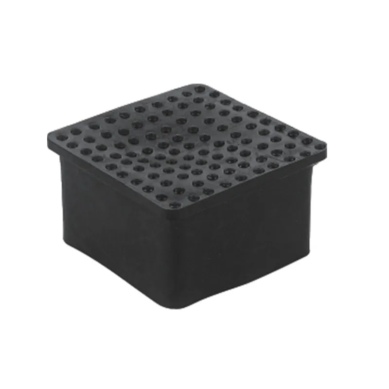 Rectangular Chair Leg Caps felt base table leg tips for Protect Hardwood Floor tubular furniture leg protector