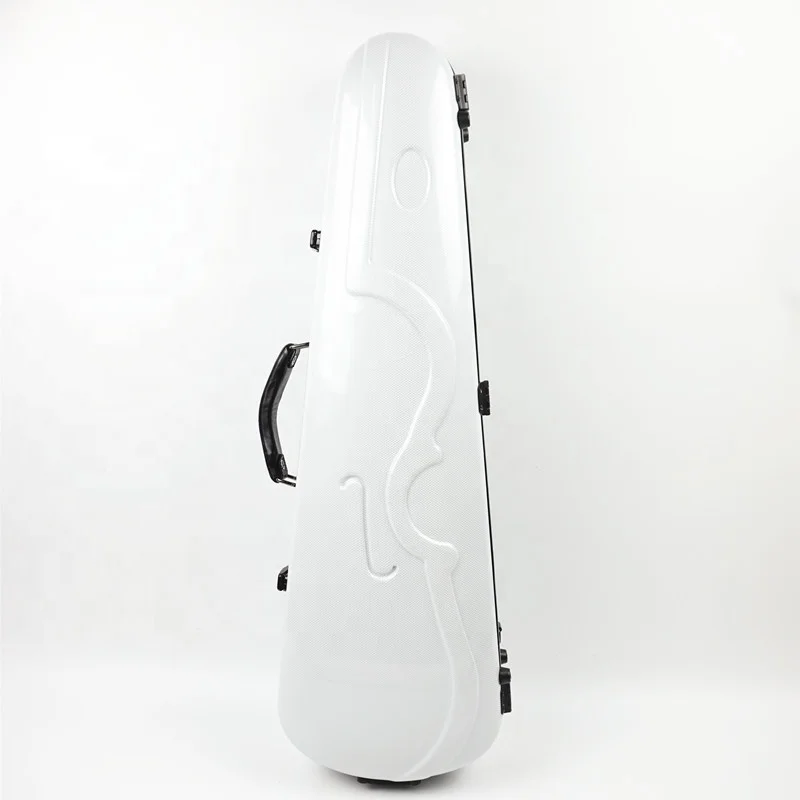 Новый Стильный чехол для скрипки из углеродного волокна водонепроницаемый чехол для скрипки Жесткий Чехол для скрипки 4/4 VSN-07