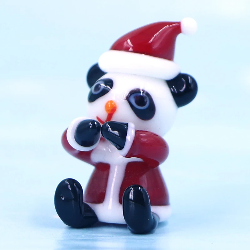Wholesale Low Price Miniature Murano Lampwork Handmade Christmas Glass Decoration for Christmas Holiday