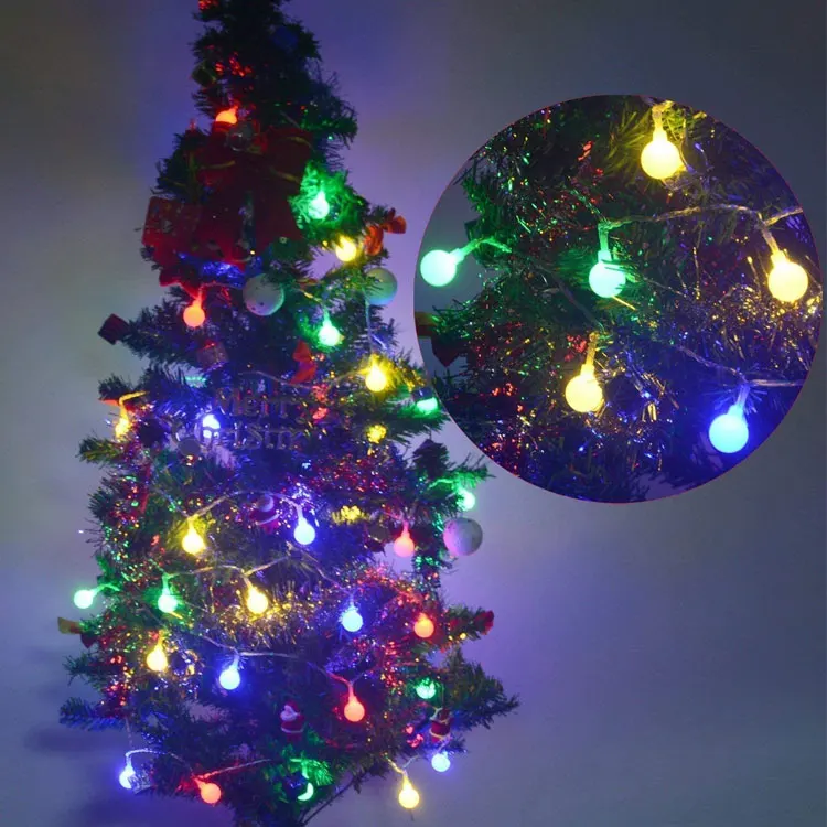 fairy lights smart christmas tree USB Customized Flash Outdoor Holiday Lighting led light wedding decoration rgb led string