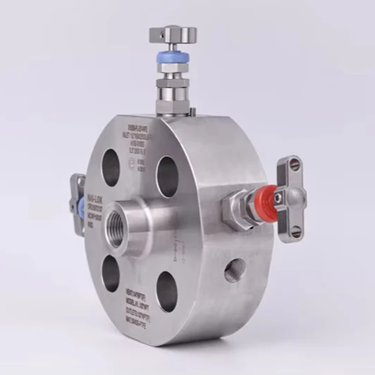 NAI-LOK высокого давления 6000psi одноблочный и спускной клапан изолировать игольчатый моно фланец