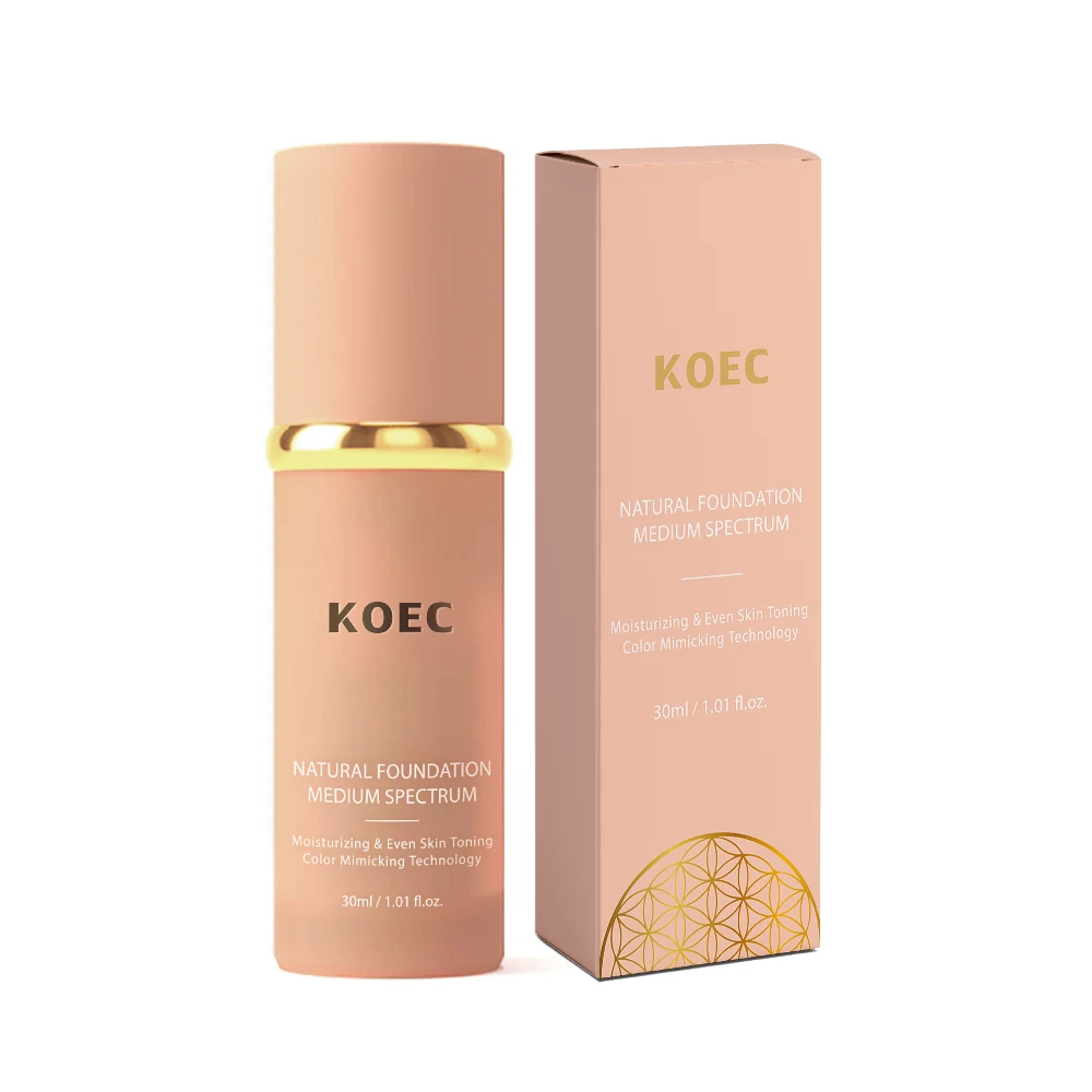 KOEC Biomimic Foundation Medium Spectrum Serum Moisturizing Skin Toning Accept Customized Private Label