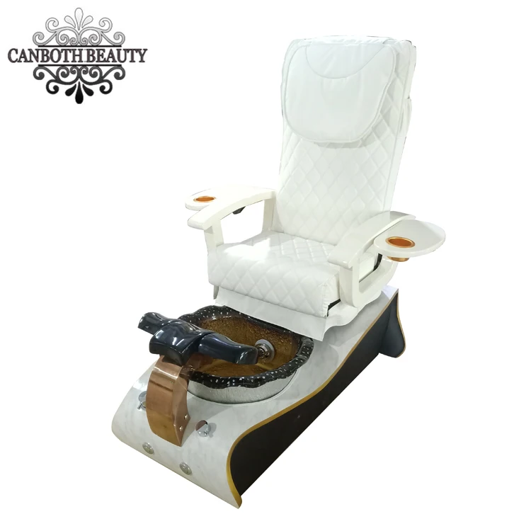 White massage pedicure spa chair pedicure chair luxury for beauty salon CB-P566B