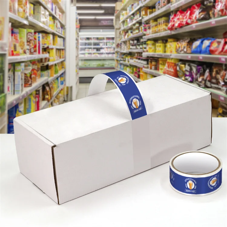 OEM Adhesive Carry Handle Tape For Multipacks Customize Adhesive Carry Handle Tape For Multipacks Or Bottled Water Pack