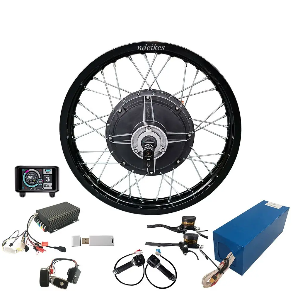 New Cover 72/96V 5000W 200mm dropout electric hub QS 273 motor