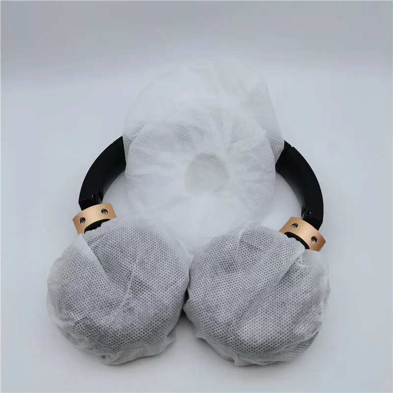 White Black Blue Pink Yellow Green Disposable IQon CT Headphone Cover