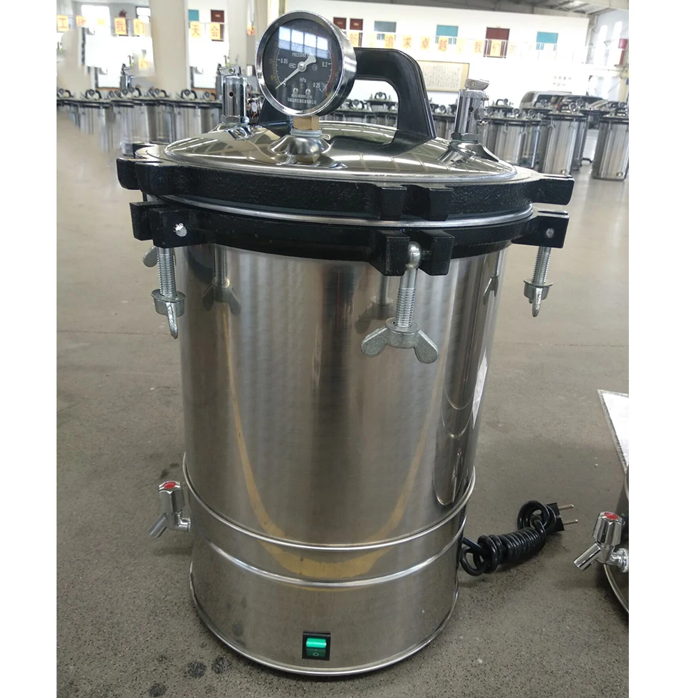 18L 24L 30L Drawell Electric Heating Autoclave Machine Portable Sterilizer Autoclave